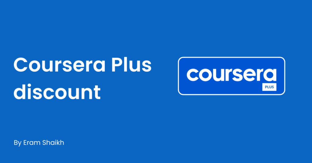 coursera plus discount