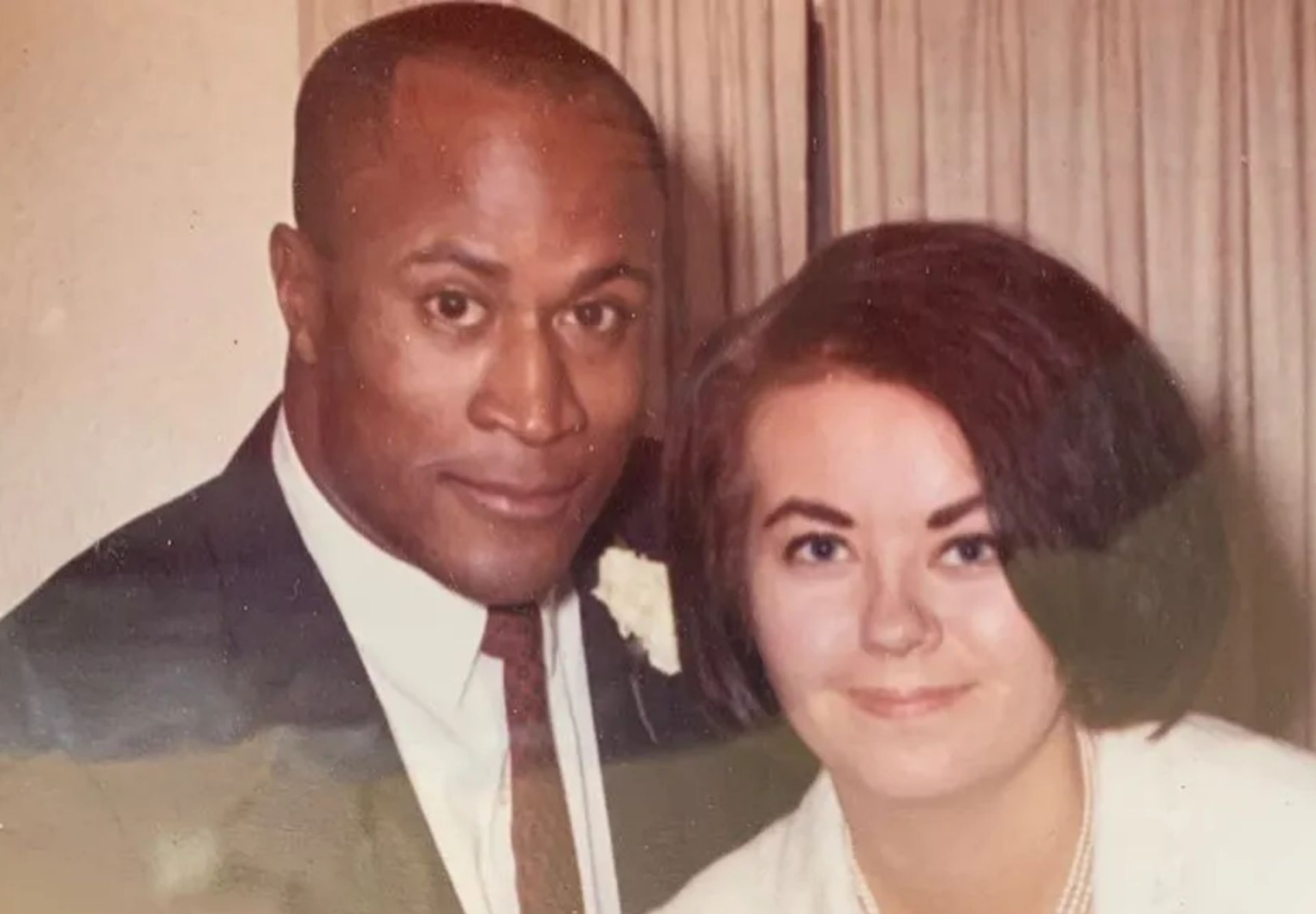 john amos first wife white